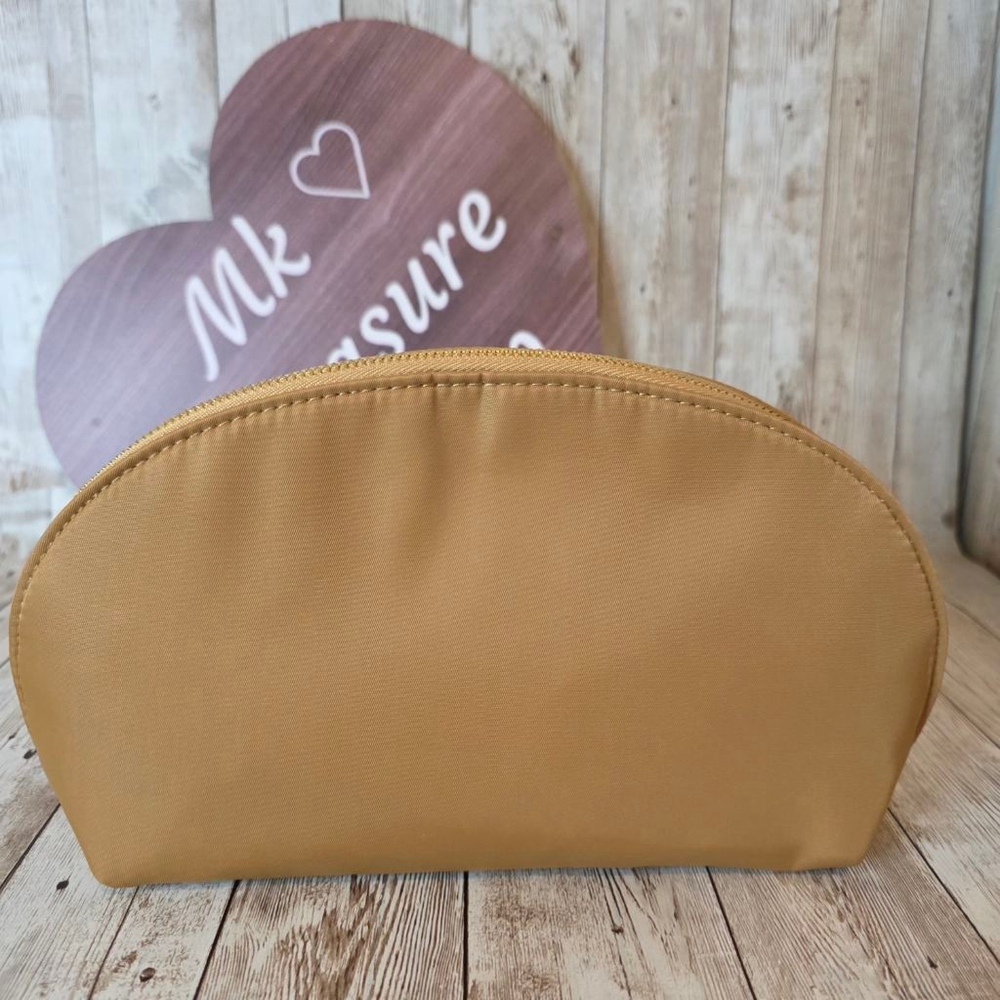 Women's Burberry Tan Cosmetic Bag - Picture 5 of 7